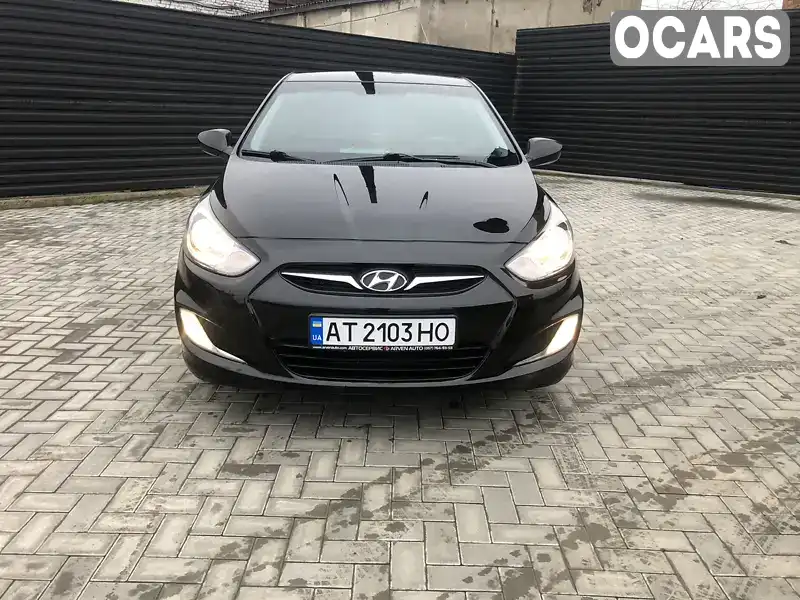 Седан Hyundai Accent 2012 1.4 л. Ручная / Механика обл. Ивано-Франковская, Ивано-Франковск - Фото 1/13