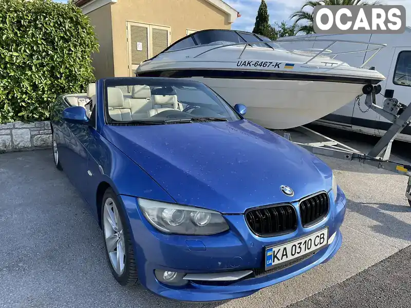 Кабриолет BMW 3 Series 2013 2.98 л. Автомат обл. Киевская, Киев - Фото 1/21