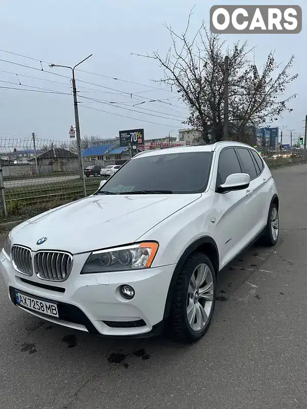 Позашляховик / Кросовер BMW X3 2014 3 л. Автомат обл. Харківська, Харків - Фото 1/21