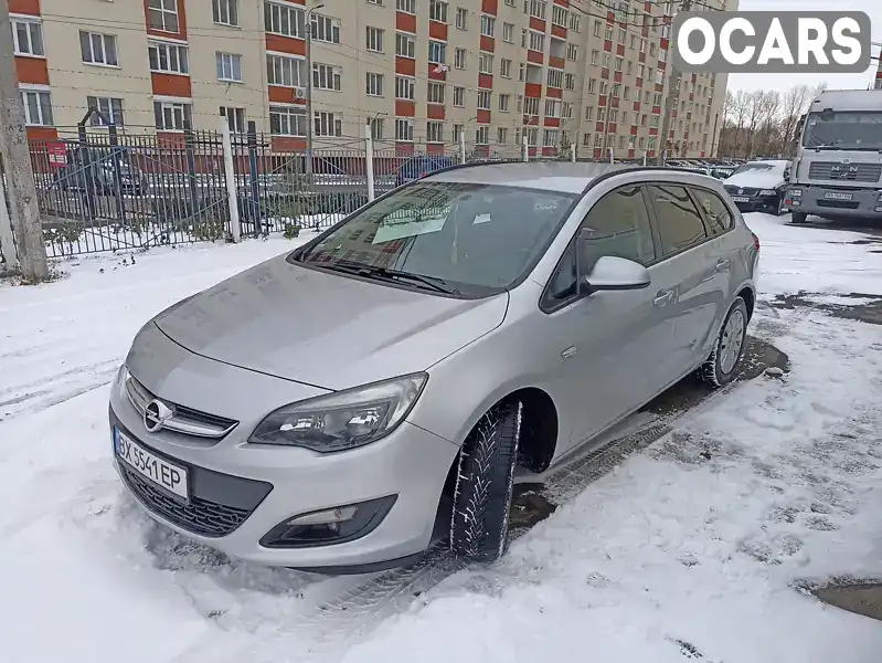 Універсал Opel Astra 2016 1.6 л. Ручна / Механіка обл. Хмельницька, Хмельницький - Фото 1/21