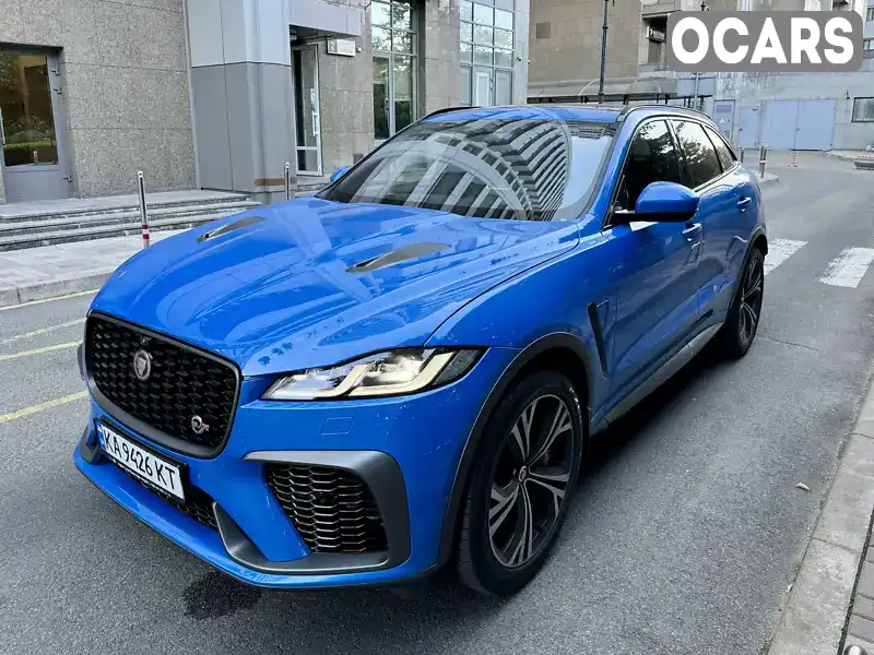 Позашляховик / Кросовер Jaguar F-Pace 2021 5 л. Автомат обл. Київська, Київ - Фото 1/21