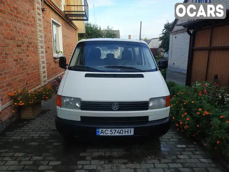 Минивэн Volkswagen Transporter 1997 2.37 л. Ручная / Механика обл. Волынская, Киверцы - Фото 1/21