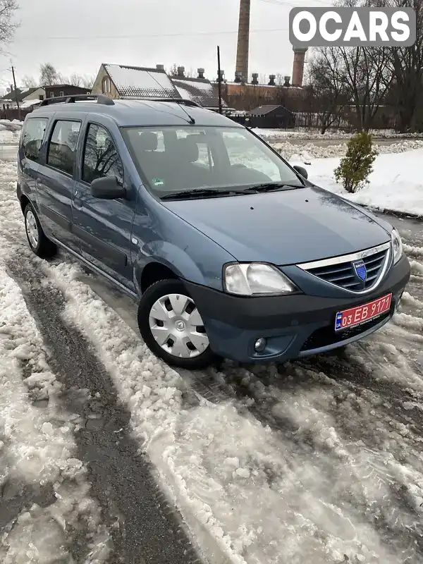 Универсал Dacia Logan MCV 2007 1.6 л. Ручная / Механика обл. Черниговская, Нежин - Фото 1/21