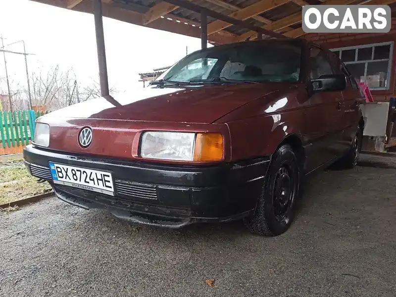 Седан Volkswagen Passat 1991 1.8 л. Ручная / Механика обл. Хмельницкая, Хмельницкий - Фото 1/18