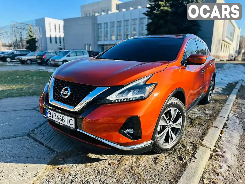 Позашляховик / Кросовер Nissan Murano 2021 3.5 л. Варіатор обл. Полтавська, Полтава - Фото 1/21