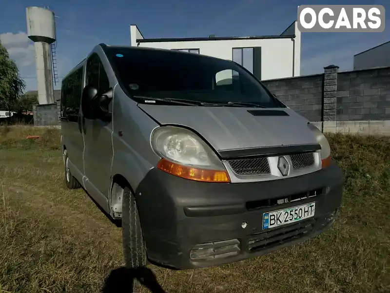 Мінівен Renault Trafic 2003 1.87 л. Ручна / Механіка обл. Рівненська, Рівне - Фото 1/17