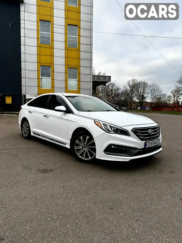 Седан Hyundai Sonata 2015 2.36 л. Автомат обл. Чернігівська, Чернігів - Фото 1/15