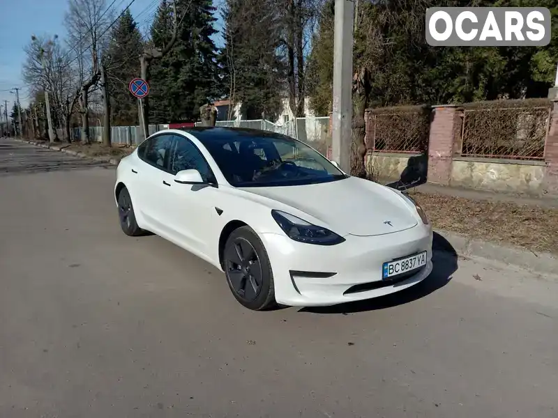 Седан Tesla Model 3 2021 null_content л. Автомат обл. Львовская, Львов - Фото 1/16