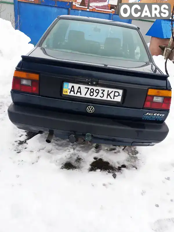 Седан Volkswagen Jetta 1990 1.8 л. Ручна / Механіка обл. Чернігівська, Бобровиця - Фото 1/5