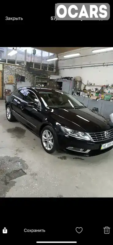 Купе Volkswagen CC / Passat CC 2012 2 л. Робот обл. Дніпропетровська, Дніпро (Дніпропетровськ) - Фото 1/21