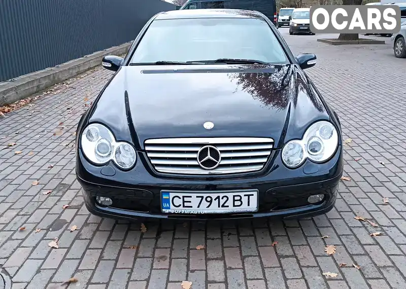 Купе Mercedes-Benz C-Class 2003 1.8 л. Автомат обл. Черновицкая, Черновцы - Фото 1/21