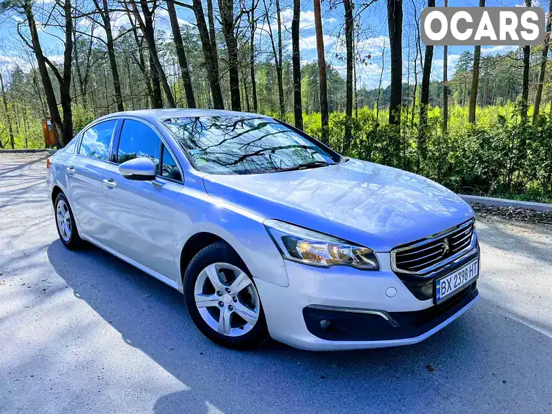 Седан Peugeot 508 2015 2 л. Робот обл. Ровенская, Ровно - Фото 1/21