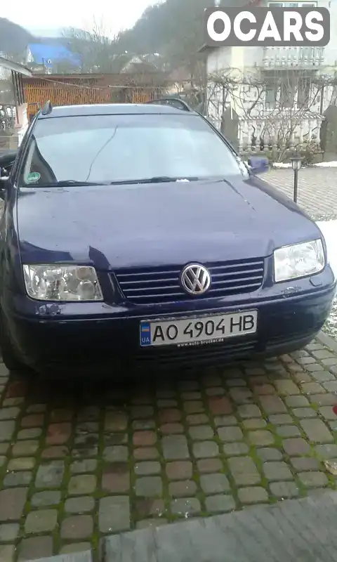 Универсал Volkswagen Bora 2000 1.6 л. Ручная / Механика обл. Закарпатская, Ужгород - Фото 1/10