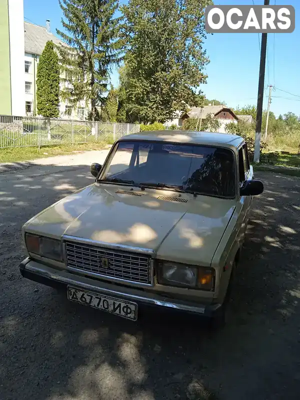 Седан ВАЗ / Lada 2107 1988 1.2 л. обл. Ивано-Франковская, Ивано-Франковск - Фото 1/11