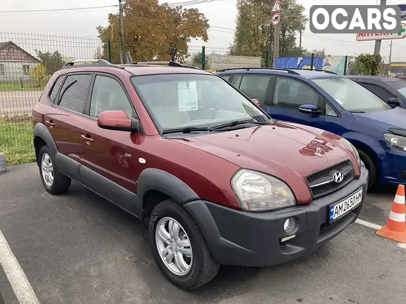 Позашляховик / Кросовер Hyundai Tucson 2008 2.02 л. Автомат обл. Житомирська, Житомир - Фото 1/12