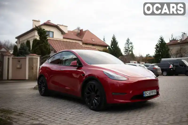 Внедорожник / Кроссовер Tesla Model Y 2022 null_content л. Автомат обл. Львовская, Львов - Фото 1/20