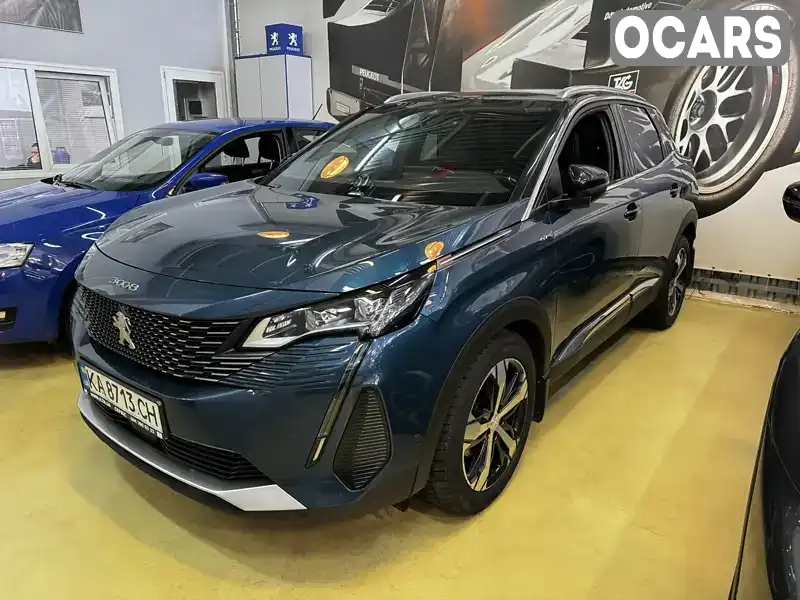 Позашляховик / Кросовер Peugeot 3008 2021 2 л. Автомат обл. Київська, Київ - Фото 1/21