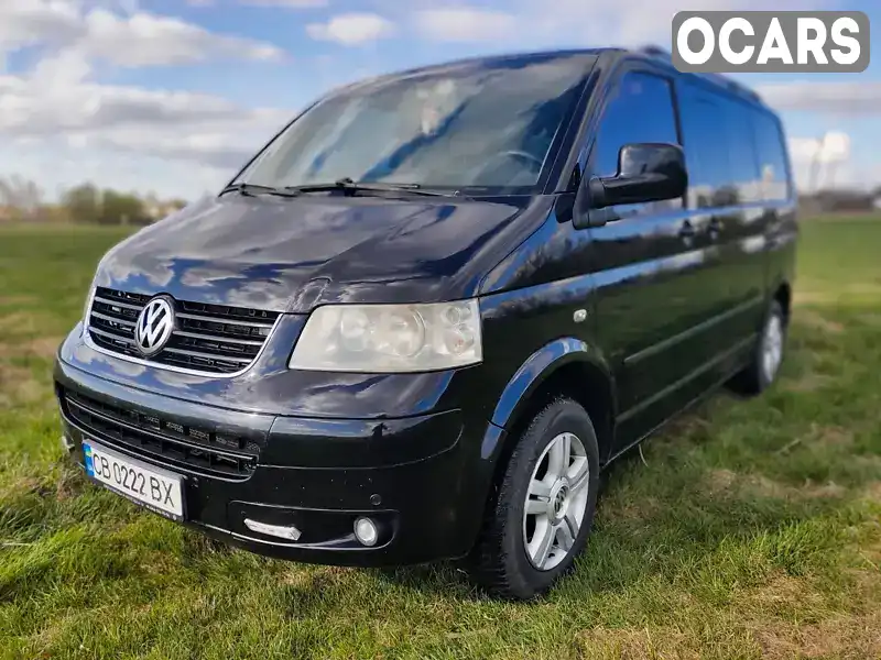 Мінівен Volkswagen Multivan 2006 2.5 л. Автомат обл. Чернігівська, Козелець - Фото 1/21