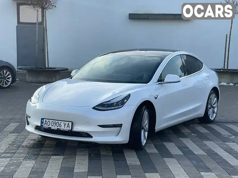 Седан Tesla Model 3 2019 null_content л. Автомат обл. Закарпатская, Ужгород - Фото 1/12