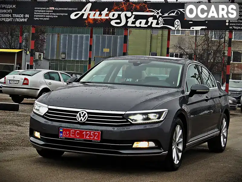 Седан Volkswagen Passat 2017 1.97 л. Робот обл. Черкасская, Черкассы - Фото 1/21