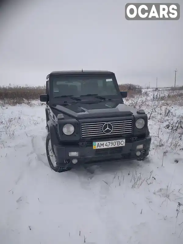 Позашляховик / Кросовер Mercedes-Benz G-Class 2001 4 л. Автомат обл. Житомирська, Звягель - Фото 1/4