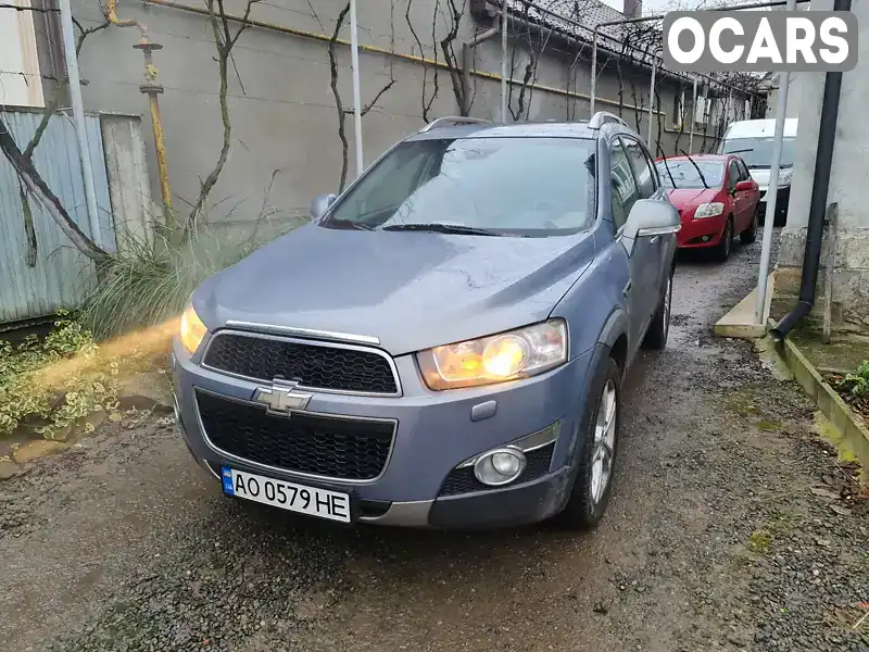 Позашляховик / Кросовер Chevrolet Captiva 2011 2.2 л. Типтронік обл. Закарпатська, Ужгород - Фото 1/11