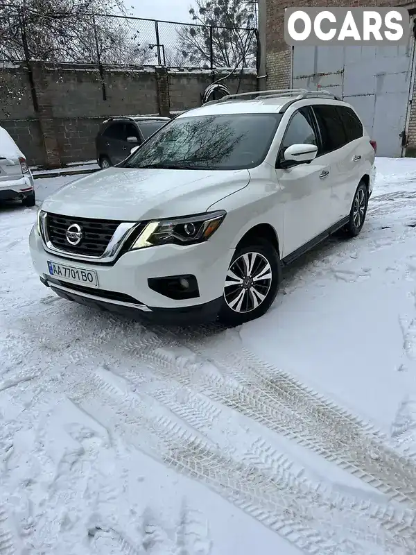 Позашляховик / Кросовер Nissan Pathfinder 2017 3.5 л. Варіатор обл. Київська, Київ - Фото 1/19