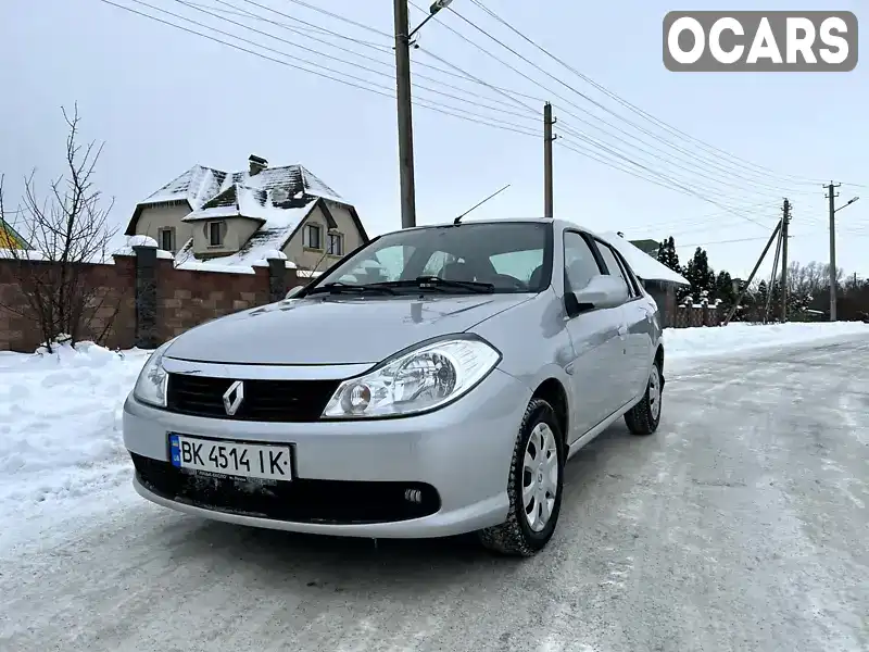 Седан Renault Symbol 2011 1.46 л. Ручная / Механика обл. Ровенская, Вараш (Кузнецовск) - Фото 1/21