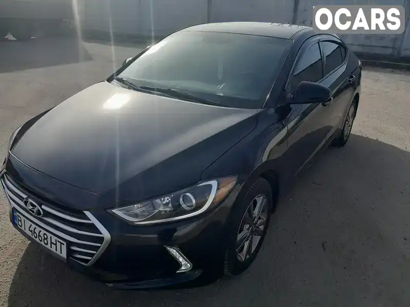 Седан Hyundai Elantra 2016 2 л. Автомат обл. Полтавская, Кременчуг - Фото 1/13