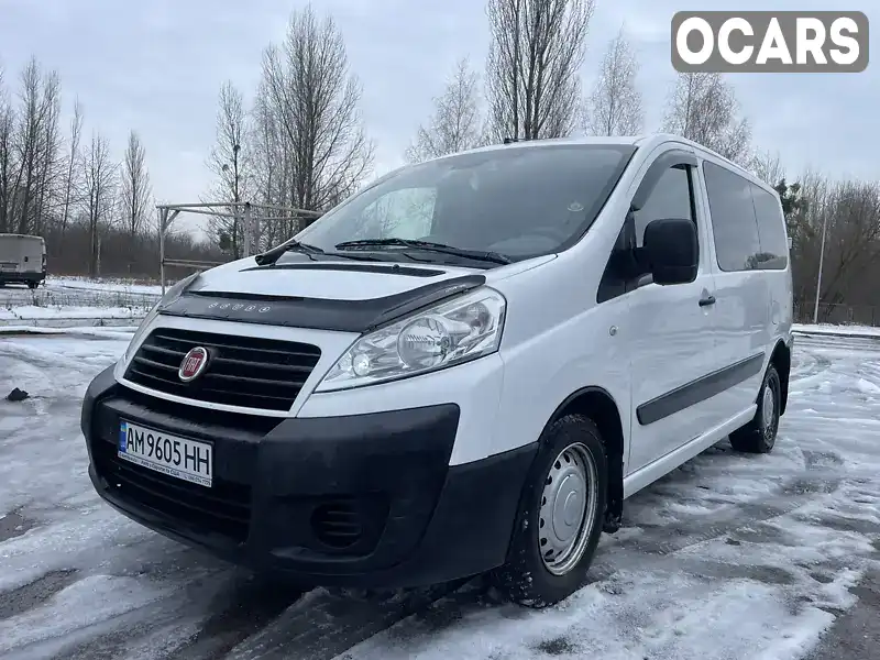 Мінівен Fiat Scudo 2008 2 л. Ручна / Механіка обл. Житомирська, Житомир - Фото 1/19