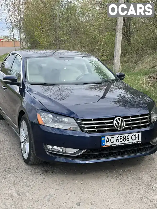 Седан Volkswagen Passat 2013 2 л. Автомат обл. Волынская, Луцк - Фото 1/14