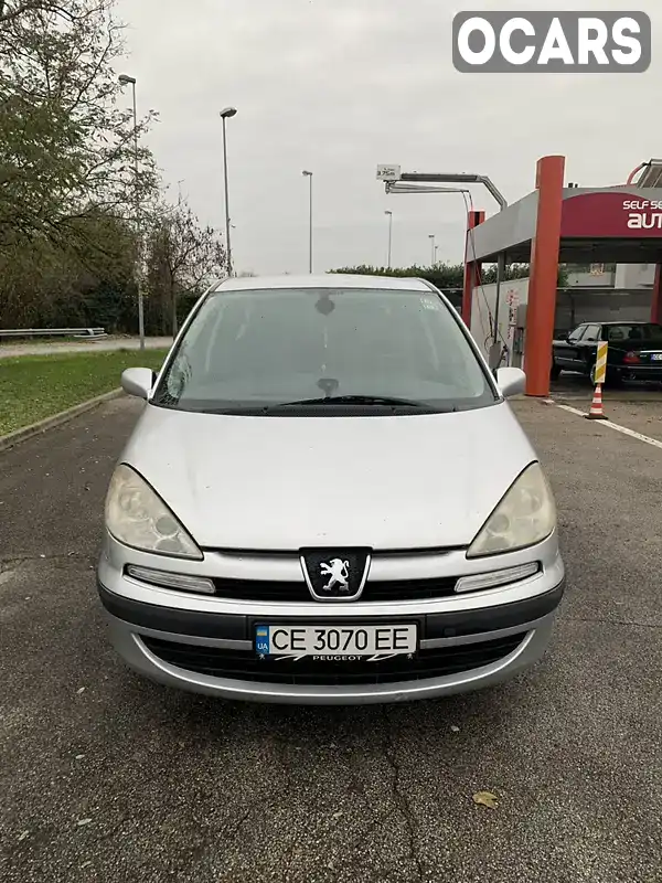 Мінівен Peugeot 807 2007 2 л. Ручна / Механіка обл. Чернівецька, Чернівці - Фото 1/17