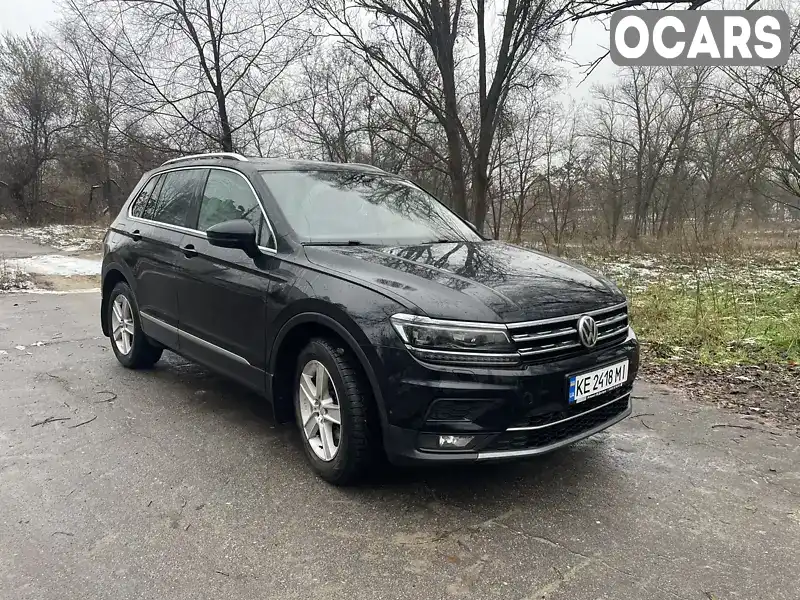 Внедорожник / Кроссовер Volkswagen Tiguan 2018 1.97 л. Робот обл. Днепропетровская, Каменское (Днепродзержинск) - Фото 1/11