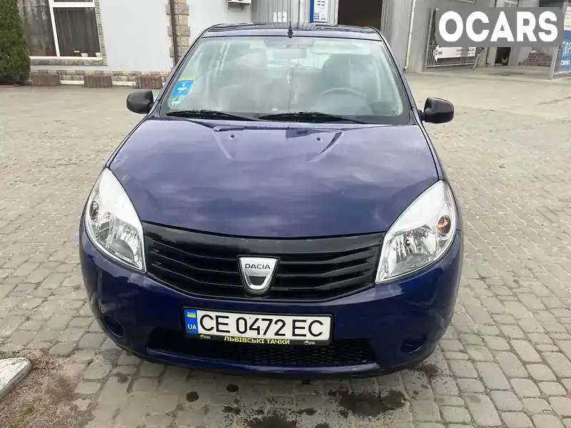 Хетчбек Dacia Sandero 2009 1.39 л. Ручна / Механіка обл. Чернівецька, Чернівці - Фото 1/11