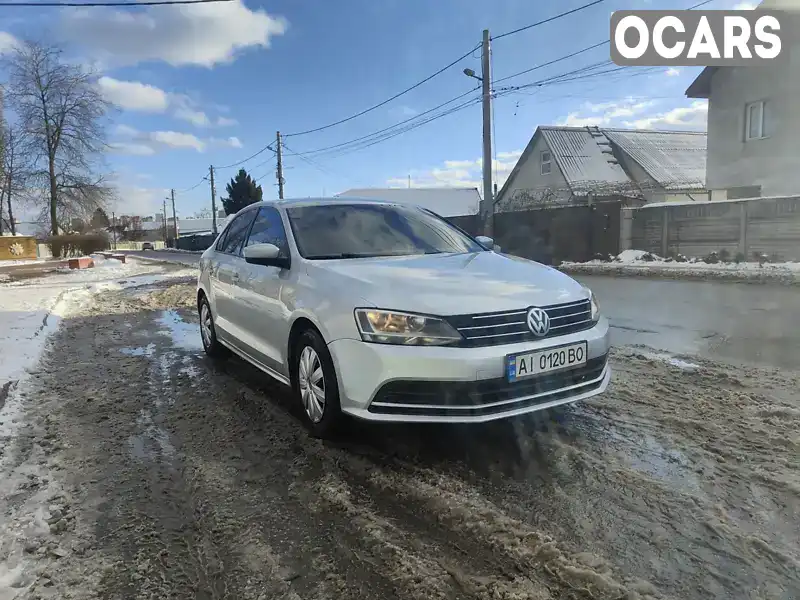 Седан Volkswagen Jetta 2014 1.98 л. Автомат обл. Київська, Київ - Фото 1/21