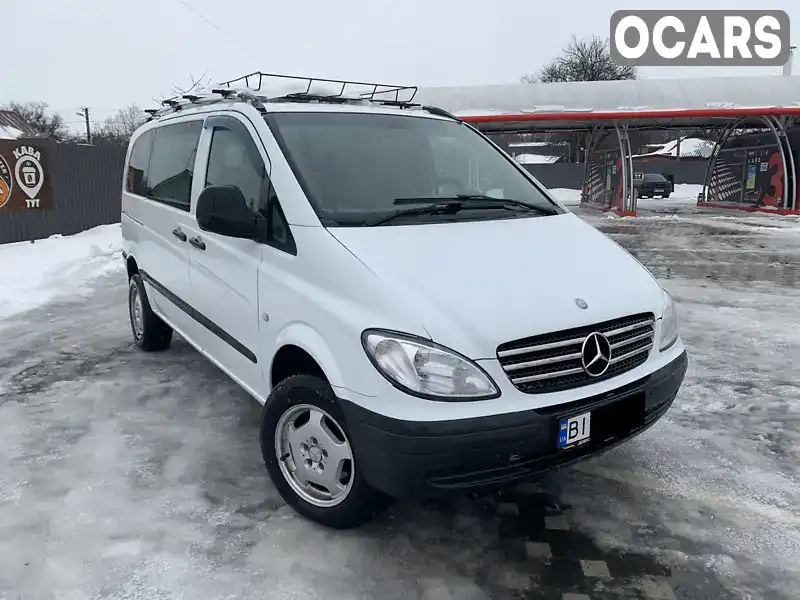 Минивэн Mercedes-Benz Vito 2008 2.15 л. Автомат обл. Полтавская, Полтава - Фото 1/9