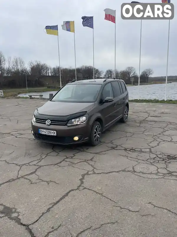 Микровэн Volkswagen Touran 2012 1.39 л. Автомат обл. Одесская, Балта - Фото 1/9