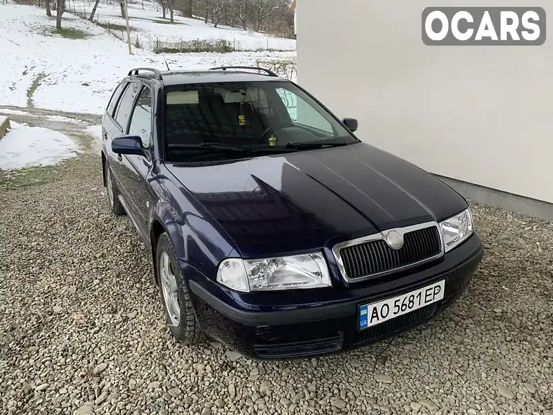 Универсал Skoda Octavia 2002 1.9 л. Ручная / Механика обл. Закарпатская, Тячев - Фото 1/14