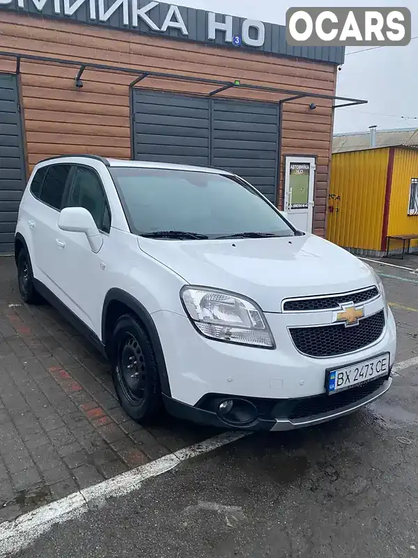 Минивэн Chevrolet Orlando 2013 2 л. Автомат обл. Хмельницкая, Хмельницкий - Фото 1/21