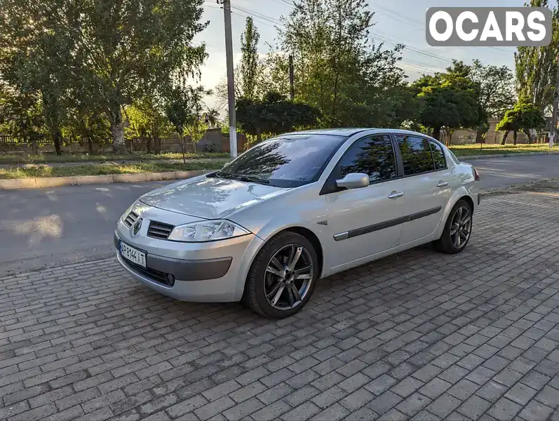 Седан Renault Megane 2003 2 л. Ручна / Механіка обл. Дніпропетровська, Марганець - Фото 1/21