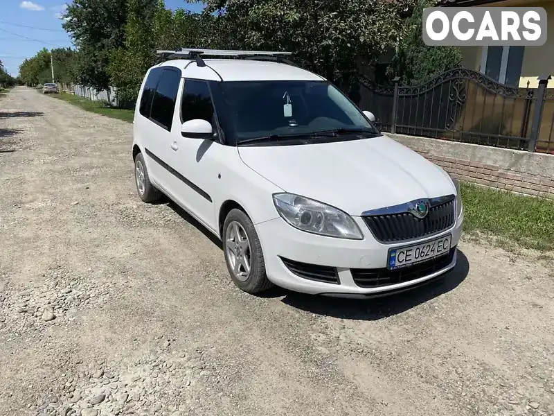 Микровэн Skoda Roomster 2012 1.6 л. обл. Черновицкая, Черновцы - Фото 1/21