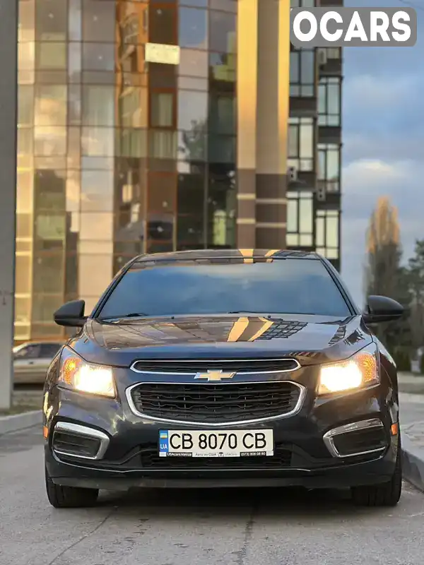 Седан Chevrolet Cruze 2015 1.8 л. Автомат обл. Чернігівська, Чернігів - Фото 1/21