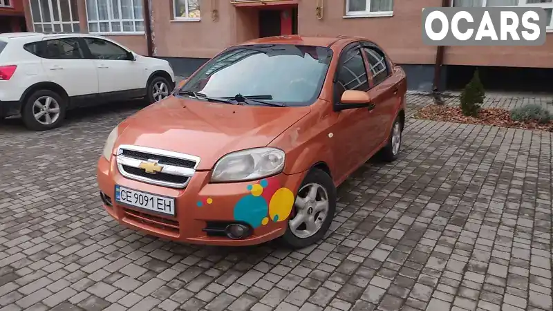 Седан Chevrolet Aveo 2006 1.5 л. Ручна / Механіка обл. Чернівецька, Сторожинець - Фото 1/9