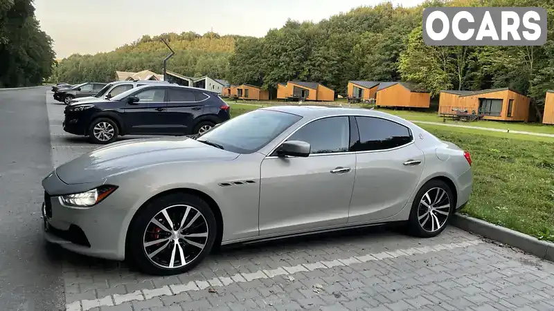 Седан Maserati Ghibli 2014 2.98 л. Автомат обл. Львівська, Львів - Фото 1/21