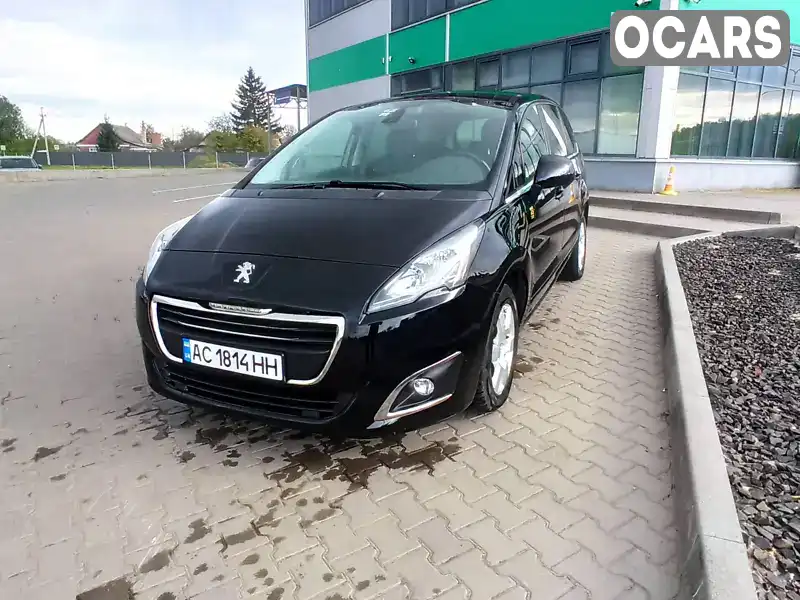 Микровэн Peugeot 5008 2015 1.6 л. Автомат обл. Волынская, Нововолынск - Фото 1/19