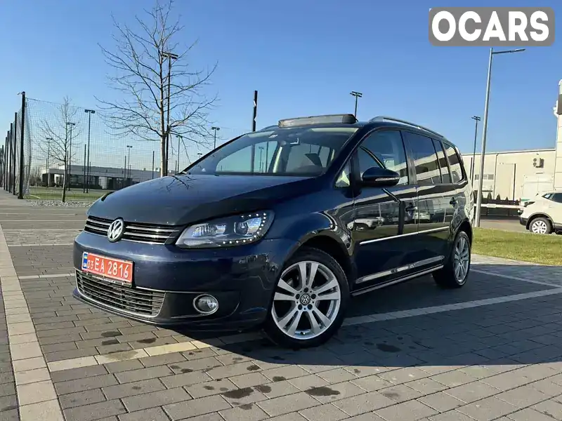 Микровэн Volkswagen Touran 2012 1.6 л. Ручная / Механика обл. Закарпатская, Мукачево - Фото 1/21