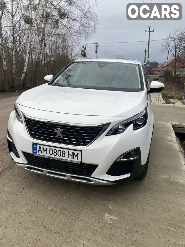 Внедорожник / Кроссовер Peugeot 3008 2018 1.5 л. Автомат обл. Житомирская, Коростень - Фото 1/15