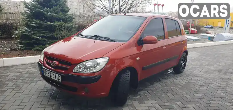 Хетчбек Hyundai Getz 2008 1.4 л. Ручна / Механіка обл. Запорізька, Запоріжжя - Фото 1/6