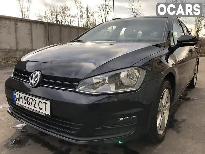 Універсал Volkswagen Golf 2015 1.6 л. Ручна / Механіка обл. Київська, Іванків - Фото 1/21