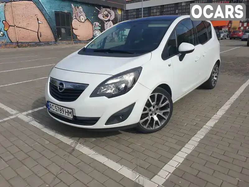 Мікровен Opel Meriva 2011 1.69 л. Ручна / Механіка обл. Волинська, Луцьк - Фото 1/21